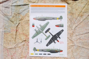 EDUARD 8203 Messerschmitt Bf 110 E-1